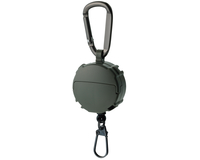 Ретривер DaiichiSeiko Carabiner Reel + Micro Case к:foliage green, фото 