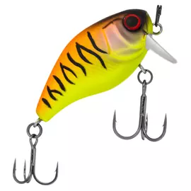 Воблер Jackall Chubby 41F SSR 41mm, 5.5гр, до 0.6м, Tropical Mat Tiger, Размер/Вес: 41мм/5.5г, Цвет воблера: Tropical Mat Tiger, фото 