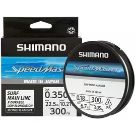 Волосінь Shimano Speedmaster Surf Mono 300m 0.35mm 10.21kg, фото 