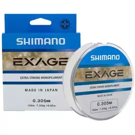 Жилка Shimano Exage 300m 0.225mm 4.4kg, Діаметр: 0.225mm, Розмотування: 300m, фото 