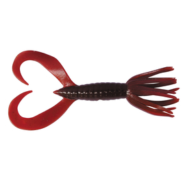 Силикон Keitech Little Spider 3.5" (5 шт/упак), цвет:006 cola, Длина силикона: 3.5" (8.9 см), Расцветка силикона: 006 Cola, фото 