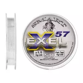 Жилка Smart Exel 57 50m 0.09mm 1.8kg, Діаметр: 0.09mm, Розмотування: 50m, фото 