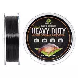 Волосінь Smart Heavy Duty Sinking 150m 0.16mm 2.45kg, Диаметр: 0.16mm, Размотка: 150m, фото 