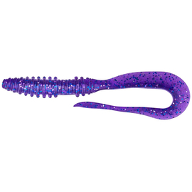 Силикон Keitech Mad Wag Slim 4.5" (9 шт/упак), цвет: ea#04 violet, Длина силикона: 4.5" (11.4 см), Расцветка силикона: EA#04 Violet, фото 