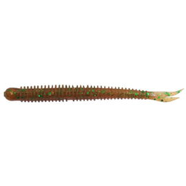 Силикон Keitech Live Impact 3" 12, цвет: ea#02 peach green flk., Длина силикона: 3" (7.6 см), Расцветка силикона: EA#02 Peach Green FLK, фото 