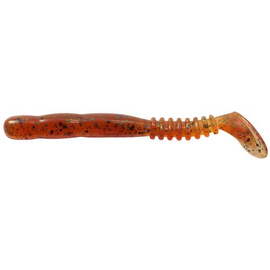Силикон Reins Rockvibe Shad 2" 568 Fire Sugar (20шт/уп), Длина силикона: 2.0" (5,08 см), Расцветка силикона: 568 Fire Sugar, фото 