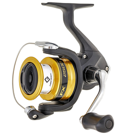 Котушка Shimano FX 2500 FC (2+1 підшипник, 5.0:1) &mdash; спінінгова, надійна бюджетна модель, Розмір шпулі: 2500, фото 