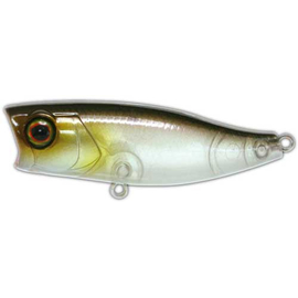 Воблер Jackall Chubby Popper 42F 42mm, 3.3g, Ghost Wakasagi, Размер/Вес: 42мм/3.3г, Цвет воблера: Ghost Wakasagi, фото 