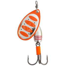 Блешня Savage Gear Rotex Spinner #5 14.0g 04-Fluo Orange Silver, Вага блешні: 14g, Колір блешні: Fluo Orange Silver, фото 