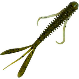 Силикон Keitech Hog Impact 4" (8 шт/упак), цвет: 102 watermelon pp., Длина силикона: 4" (10.2 см), Расцветка силикона: 102 Watermelon PP, фото 