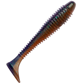 Силикон Select Fatfish 3.8" col.206 (5 шт/упак), Длина силикона: 3.8" (9.65 см), Расцветка силикона: 206, фото 