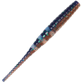 Силикон Select Javik 2.2" col.206 - съедобный червь для окуня и нано-джига (7 шт.), Длина силикона: 2.2" (5.59 см), Расцветка силикона: 206, фото 