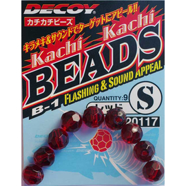 Бусинка Decoy B-1 Kachi Kachi Beads clear S, 9шт, фото 