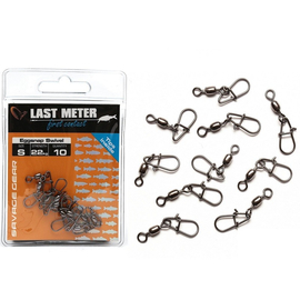 Вертлюжок з застібкою Savage Gear Eggsnap Swivel M #2 23kg BLN (10 шт / уп), фото 