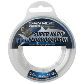 Флюорокарбон Savage Gear Super Hard 50m 0.55mm 15.90kg Clear, фото 