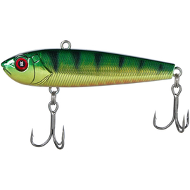 Зимний воблер Viking Fishing Outcast Vib 50мм 10.0g #12 Metal Perch (зимняя приманка для ловли со льда), Выберите цвет: Metal Perch, Размер/Вес: 50мм/10г, фото 