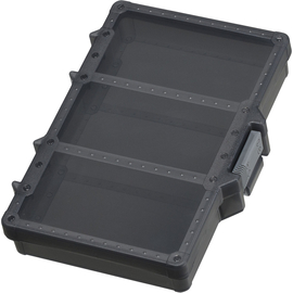 Коробка для снастей DaiichiSeiko MC Case #138F (чорна) &mdash; компактна, з надійною фіксацією, фото 
