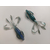 Силікон Keitech Crazy Flapper 2.8" (8 шт/уп),, колір: ea#22 electric silver shi, Довжина силікону: 2.8" (7.1 см), Колір силікону: EA#22 Electric Silver Shi, фото , изображение 5