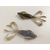 Силікон Keitech Crazy Flapper 4.4" (6 шт/упак), колір: 440 electric shad, Довжина силікону: 4.4" (11.2 см), Колір силікону: 440 Electric Shad, фото , изображение 4