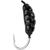 Мормишка вольфрамова Viking Fishing Shrimp 0.91g 9mm Black (5шт), Розмір/Вага: 9мм/0.91г, Колір мормишки: Black, фото 
