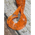Силікон Keitech Flapper Grub 4" (7 шт/упак), колір:ea#13 spicy mustard/blue, Довжина силікону: 4" (10.2 см), Колір силікону: EA#13 Spicy Mustard/Blue, фото , изображение 7