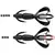 Силікон Keitech Crazy Flapper 2" PAL#13 Mistic Spice (8 шт/уп), Длина силикона: 2" (5.1 см), Расцветка силикона: PAL#13 Mistic Spice, фото , изображение 5
