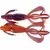 Силікон Keitech Crazy Flapper 2" PAL#09 Violet Fire (8 шт/уп), Длина силикона: 2" (5.1 см), Расцветка силикона: PAL#09 Violet Fire, фото 