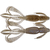 Силікон Keitech Crazy Flapper 4.4" (6 шт/упак), колір: 440 electric shad, Довжина силікону: 4.4" (11.2 см), Колір силікону: 440 Electric Shad, фото 