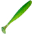 Силикон Keitech Easy Shiner 4" (7 шт/упак), цвет:424 lime chartreuse, Длина силикона: 4" (10.2 см), Расцветка силикона: 424 Lime Chartreuse, фото 
