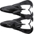 Силікон Keitech Noisy Flapper 3.5" (5 шт/уп), колір:001 black, фото 