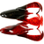 Силікон Keitech Noisy Flapper 3.5" (5 шт/уп), колір:467 black red berry, фото 