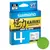 Шнур Shimano Kairiki 4 PE (Hi-Vis Orange) 150m 0.13mm 7.4kg [CLONE], Диаметр: 0.13mm, Выберите цвет: салатовий, фото 