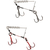 Оснащення Savage Gear Carbon49 Corkscrew Stinger 2x#3/0 31kg (2 шт / уп.), фото 