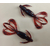 Силікон Keitech Crazy Flapper 2.4" (10 шт / уп), колір: ea#03 grape, Довжина силікону: 2.4" (6.1 см), Колір силікону: EA#03 Grape, фото , изображение 3