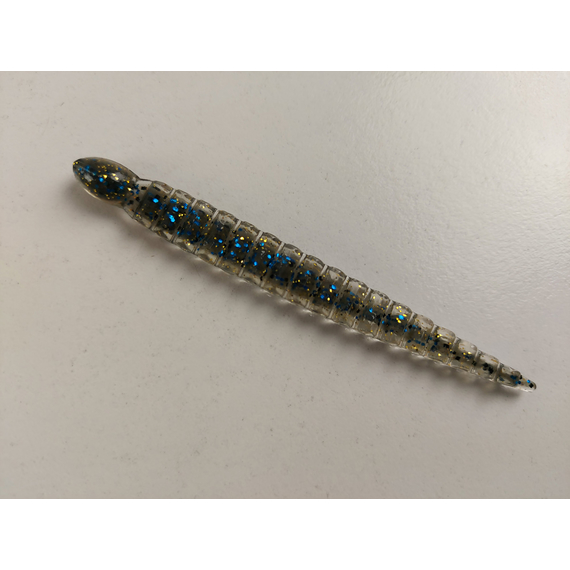 Силикон Keitech Custom Leech 3" (10 шт/упак), цвет:205 bluegill, Длина силикона: 3" (7.6 см), Расцветка силикона: 205 Bluegill, фото , изображение 3