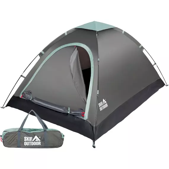 Намет Skif Outdoor Vatra (Зелений), 2-місний, розмір 200x150x105см, фото 