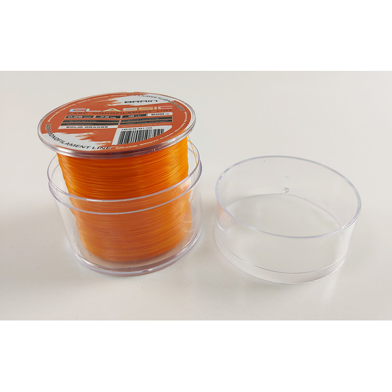 Жилка Brain Classic Carp Line 600m 0,28mm 7,9kg 18lb Solid orange, Диаметр: 0.28mm, Размотка: 600m, Выберите цвет: Solid orange, фото , изображение 6