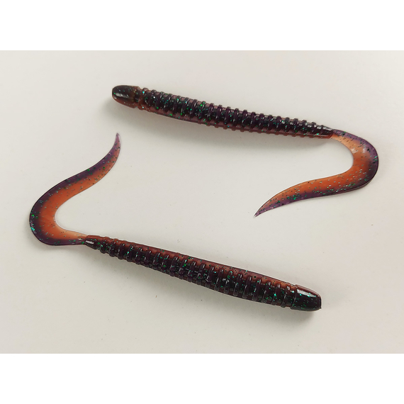 Силікон Select Freek Slim 4" col.206 (5 шт/пак), Довжина силікону: 4.0" (10.16 см), Колір силікону: 206, фото , изображение 5