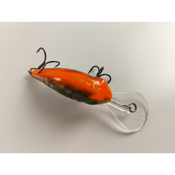 Воблер Savage Gear 3D Goby Crank Bait 40F 40mm 3.5g UV Orange, Розмір/Вага: 40мм/3.5г, Колір воблера: UV Orange, фото , изображение 5