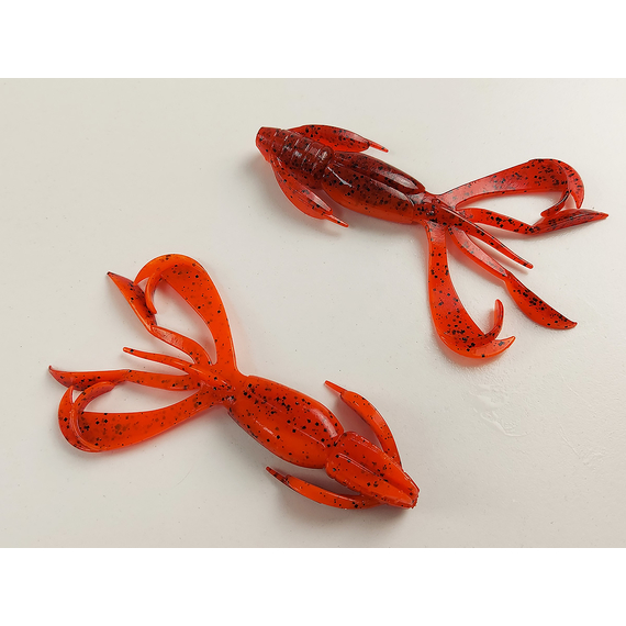 Силікон Keitech Crazy Flapper 4.4" (6 шт/упак), колір: 407 delta craw, Довжина силікону: 4.4" (11.2 см), Колір силікону: 407 Delta Craw, фото , изображение 5