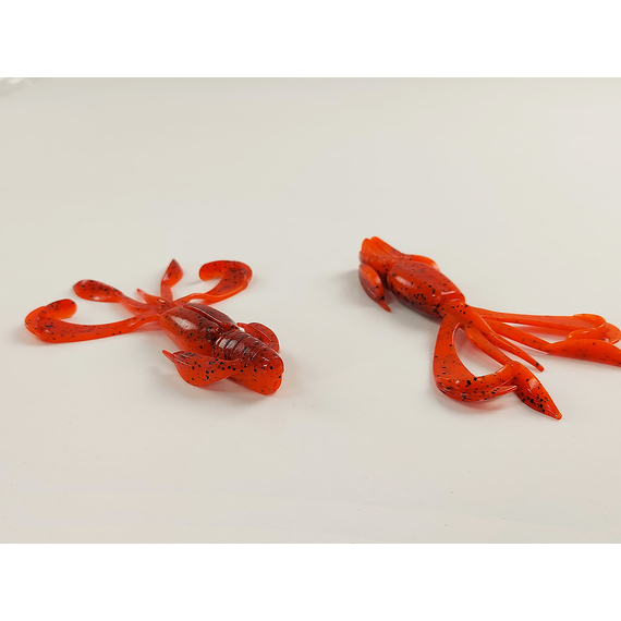 Силікон Keitech Crazy Flapper 4.4" (6 шт/упак), колір: 407 delta craw, Довжина силікону: 4.4" (11.2 см), Колір силікону: 407 Delta Craw, фото , изображение 7
