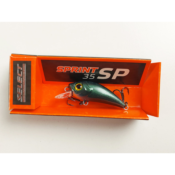 Воблер Select Sprint 35SP 2.5g col.16 (0.5-0.7m), Цвет воблера: col.16, фото , изображение 8