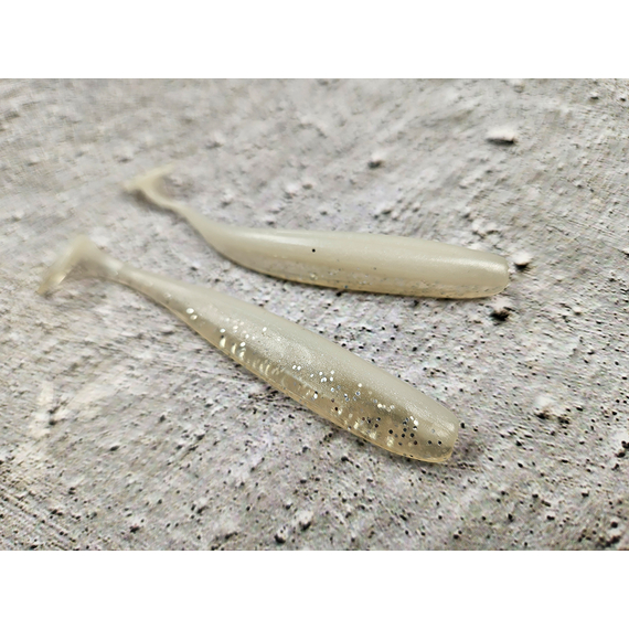 Силикон Select Easy Shad 3.5" #313 — съедобный виброхвост для судака, щуки и большого окуня (5 шт/упак), Длина силикона: 3.5" (8.89 см), Расцветка силикона: 313, фото , изображение 6