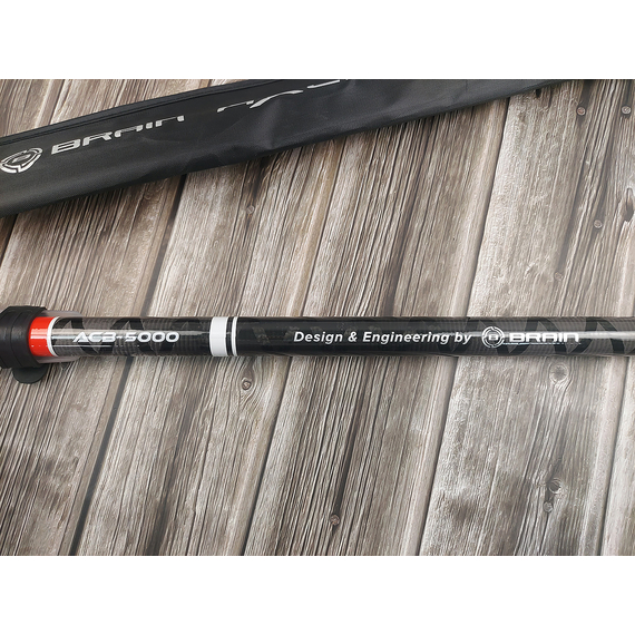 Болонське вудлище Brain Axent Carp X Bolo 5.00m 50-150g для бічного ківка (телескопічне, з кільцями) + чохол та захист на кільця, Довжина: 5m, фото , изображение 10