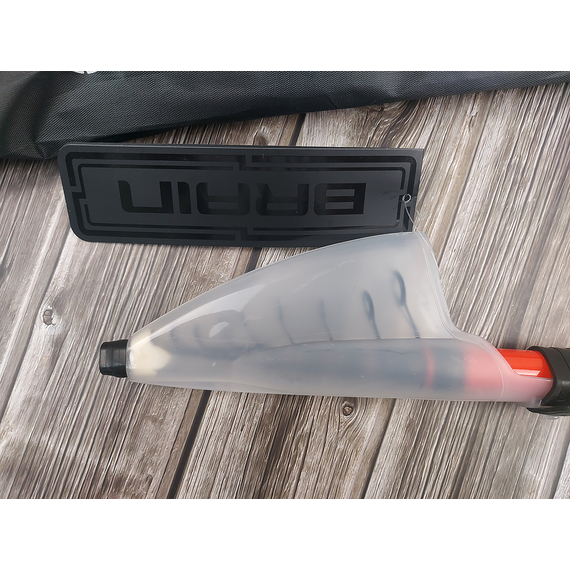 Болонське вудлище Brain Axent Carp X Bolo 5.00m 50-150g для бічного ківка (телескопічне, з кільцями) + чохол та захист на кільця, Довжина: 5m, фото , изображение 7