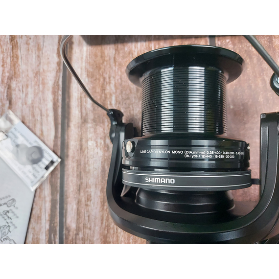 Котушка Shimano Aerlex 10000 XTB SPOD (2+1 підшипник) — сподовий Big Pit для далекого закидання, Розмір шпулі: 10000SP, фото , изображение 20