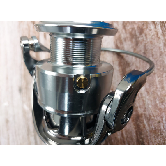 Катушка Select Chrome 2500 (6+1 подшипник) — спиннинговая универсальная, легкий ход., Размер шпули: 2500, фото , изображение 9