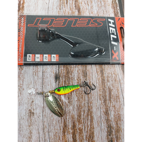 Блешня Select Heli-X No1 5.0g #02, Вага блешні: 5г, Колір блешні: 02, фото , изображение 3