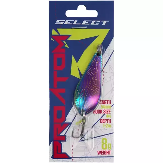 Блешня Select ProAtom 8.0g 54mm #14, Вага блешні: 8г, Колір блешні: 14, фото , изображение 2