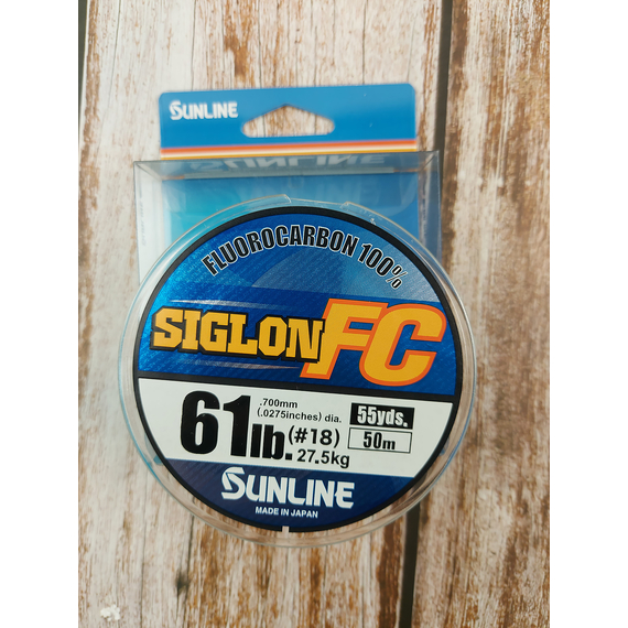Флюорокарбон Sunline Siglon FC 50m 0.700mm 27.5kg поводковый, Диаметр: 0.700, фото , изображение 3